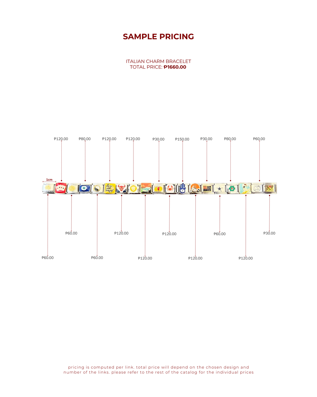 ITALIAN LINKS - PLAIN