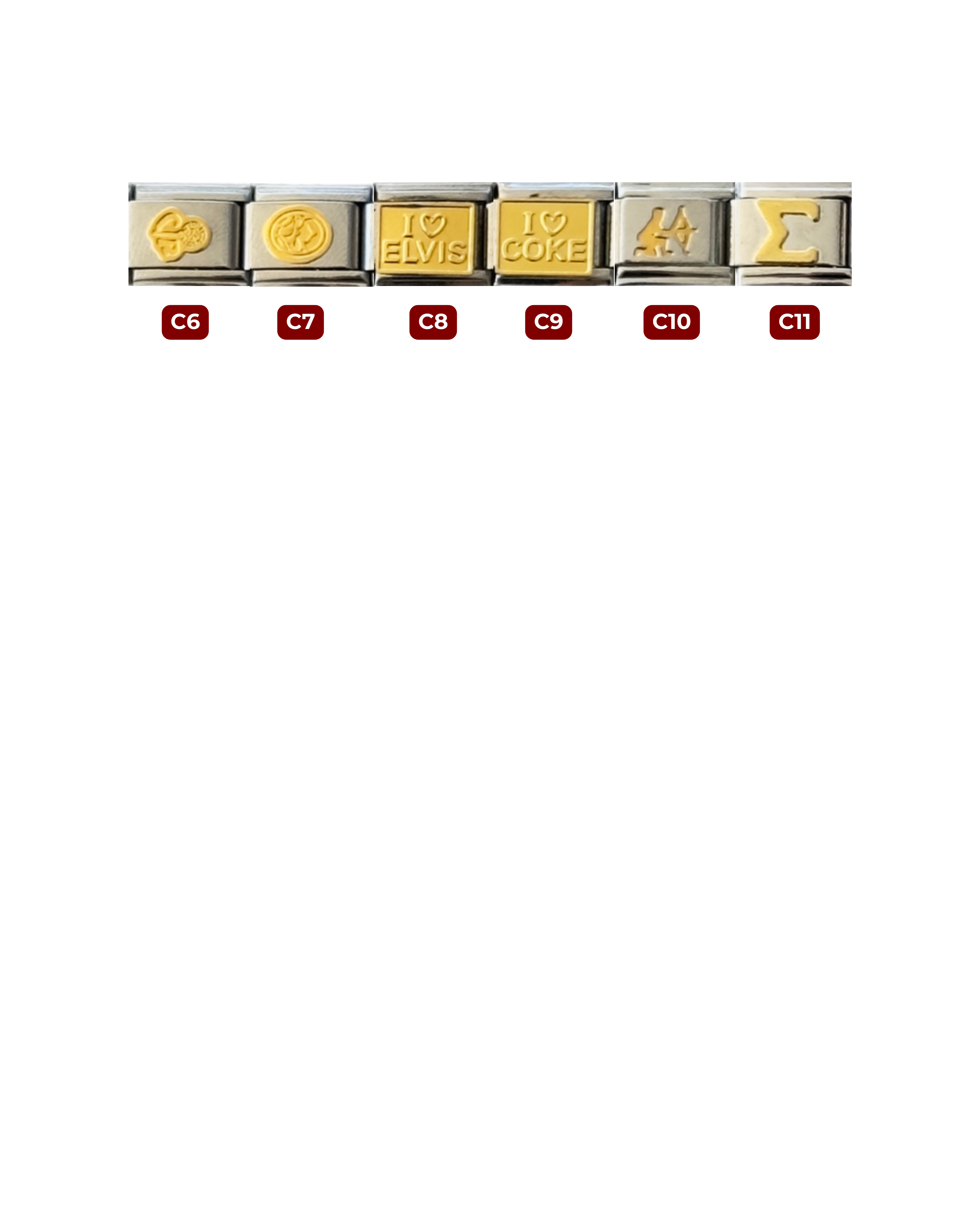 ITALIAN LINKS - GOLD & SILVER