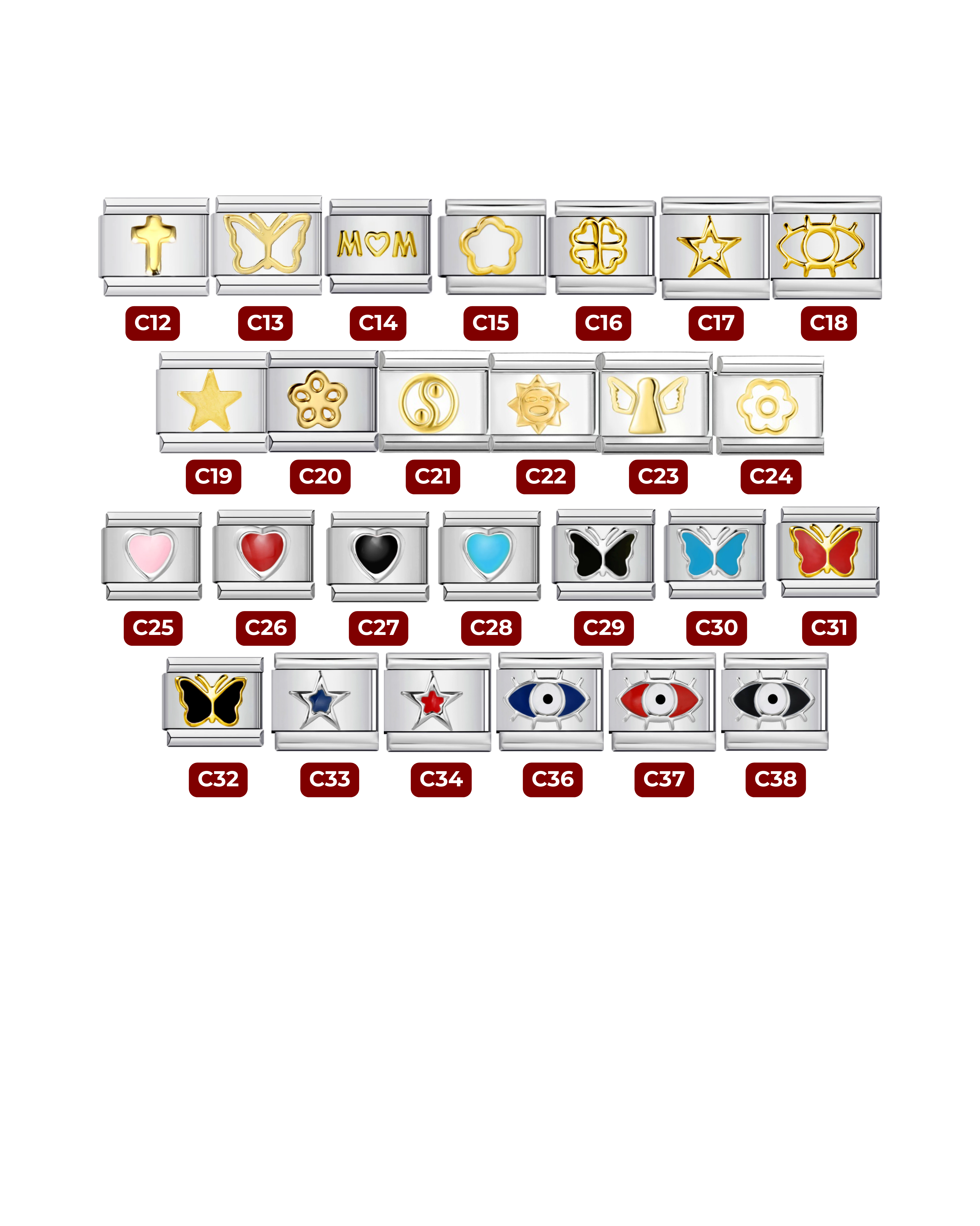 ITALIAN LINKS - GOLD & SILVER