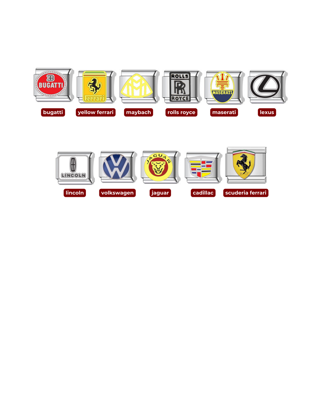 ITALIAN LINKS - CAR BRANDS